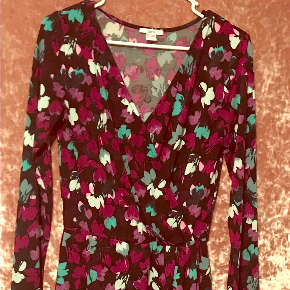 Faux wrap dress